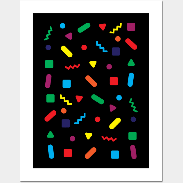 Rainbow Sprinkles Ice Cream Wall Art by BaderAbuAlsoud